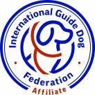 le logo de l'international guide dog federation